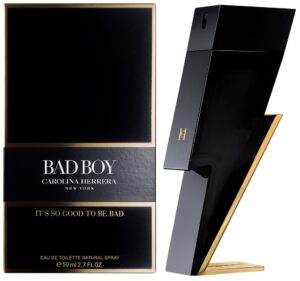 Perfume Carolina Herrera Bad Boy EDT 50mL - Masculino