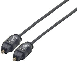 Cable Óptico ELG T5018HD Toslink bañado en oro 24k (3 Metros)
