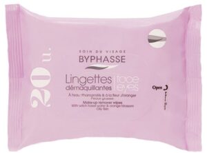 Toallitas Desmaquillantes Byphasse Lingettes Face Eyes (20 Unidades)