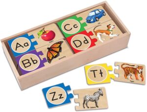 Rompecabeza Alfabética de Madera Melissa & Doug - 12541