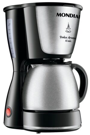 Cafetera Eléctrica Mondial Dulce Aroma Térmica C-33JT 15 tazas 550W 220V 60Hz