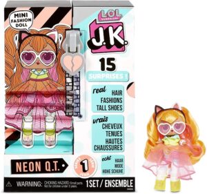 Muñeca L.O.L. Surprise! JK Neon Q.T. Mini Fashion Doll
