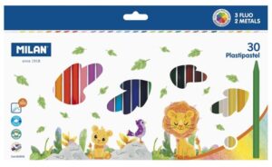 Lápiz de Crayola Milan Plastipastel 022R30 (30 Colores)
