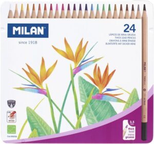 Lápiz de Color Milan 80058  (24 Unidades)