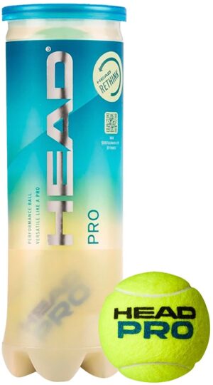 Pelota de Tenis Head Pro (3 Unidades)