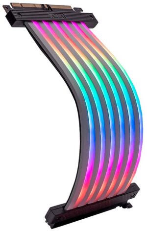 Cable Riser GPU Azza ACAZ-20R-L RGB PCI- e 3.0 x16 90°