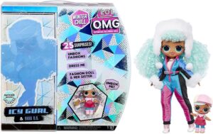 Muñecas L.O.L. Surprise! O.M.G. Icy Gurl y Brrr B.B.