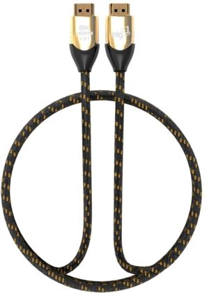 Cable HDMI ELG HS8K20 8k plug bañado en oro 24K 144Hz (2 metros)