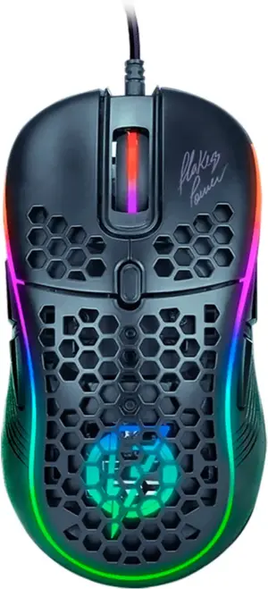 Mouse Gamer ELG Flakes Power Air Mouse RGB - FLKM003