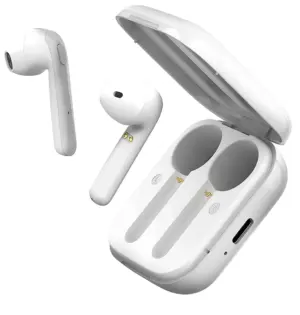 Audífono Bluetooth Blu Aria Pod WHI-GB - Blanco