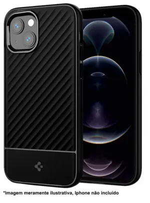 Funda Spigen para iPhone 13 Core Armor Negro