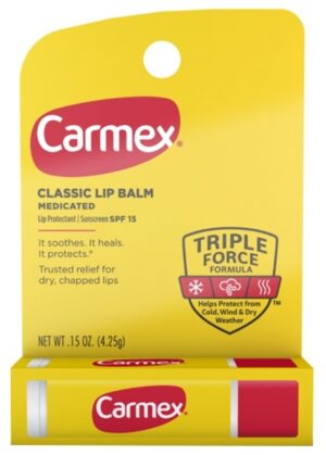 Balsamo Labial Carmex Classic Triple Force SPF15 - 4.25g