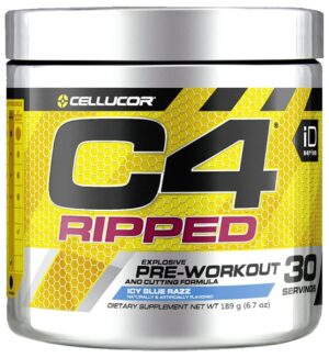 Cellucor C4 Ripped Pre-Workout Icy Blue Razz - 189g