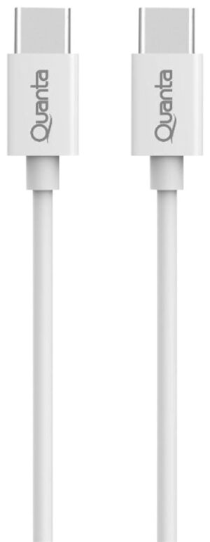 Cable USB-C a USB-C Quanta Essentials QTCTC70 5A Fast Charge 1 Metro