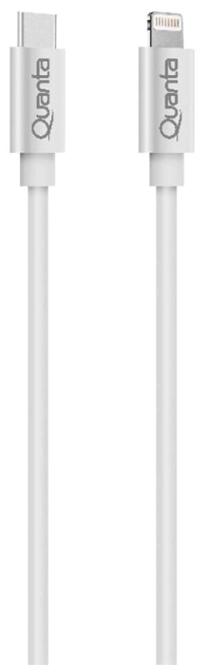 Cable USB-C a Lightning Quanta Essentials QTCTL70 5A Fast Charge 1,2 Metros