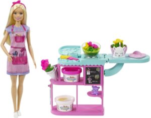 Muñeca Barbie Florista Mattel - GTN58
