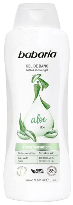Gel de Baño Babaria Aloe Vera Fresh Sensations - 600mL