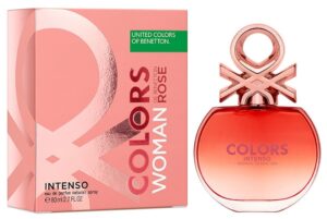 Perfume Benetton Colors Woman Rose Intenso EDP 80mL - Femenino