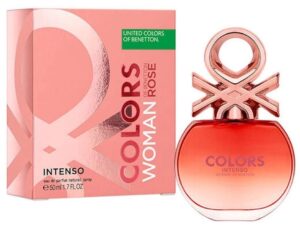 Perfume Benetton Colors Woman Rose Intenso EDP 50mL - Femenino