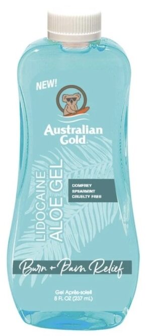 Gel Protector Solar Australian Gold Lidocaine Aloe - 237mL
