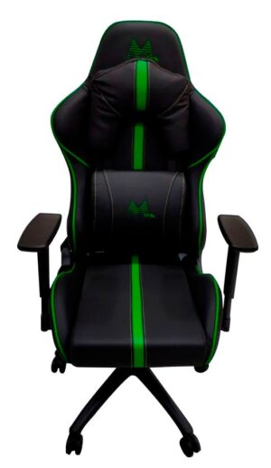 Silla Gaming MTEK MK02 (Ajustable) Negro/Verde