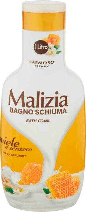 Espuma de Baño Malizia Honey And Ginger 1L