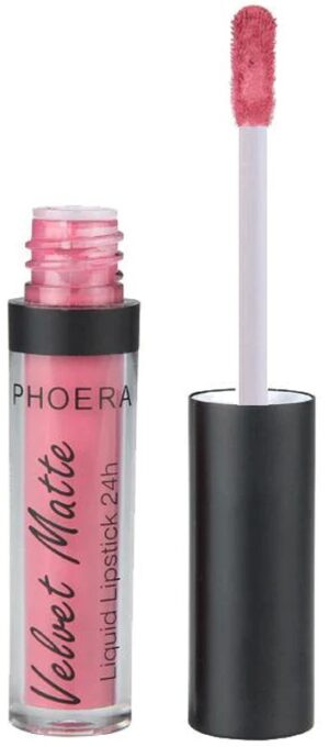 Labial Liquido Phoera Velvet Matte 204 Lolita