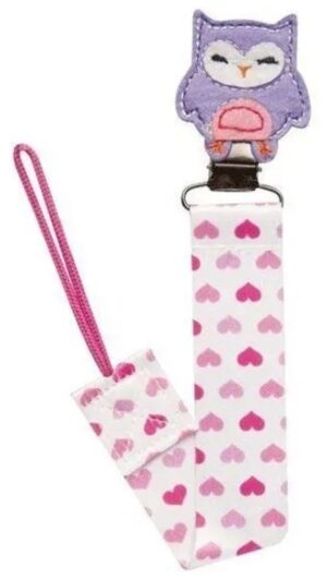 Prendedor de chupete Buba 10672 Lechuza