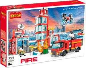 Cogo Fire Headquarter 3622 (616 Piezas)