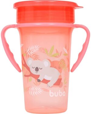 Vaso 360 antiderrame con asa coala Buba 11837