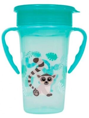 Vaso 360 Antiderrame con Asa Lémure Buba 13215