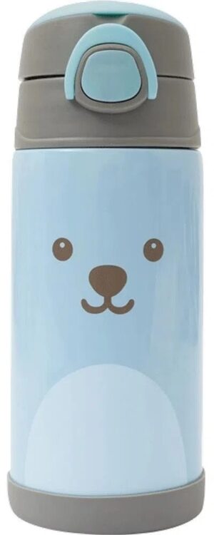Botella térmica con pajita Buba 12109 (azul)