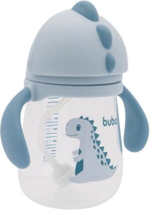 Botella antiderrame con asa dino Buba 12580