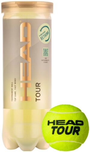 Pelota de Tenis Head Tour (3 Unidades)