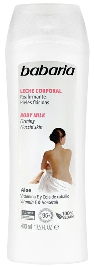 Babaria Leite Corporal Vitamina E y Cola de Caballo - 400mL