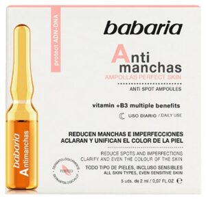 Ampollas Babaria Antimanchas (5 Unidades de 2mL)
