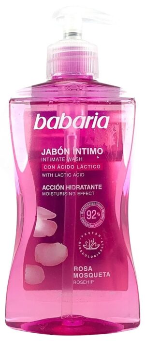 Jabón Intimo Babaria Rosa Mosqueta - 300mL