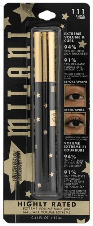 Rimel Milani Highly Rated 111 Black Noir - 12mL