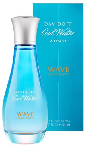 Perfume Davidoff Cool Water Wave EDT 50mL - Femenino