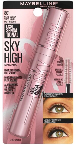 Rimel Maybelline Maybelline Sky High 801 Very Black - 7.2mL