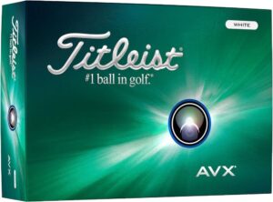 Pelota de Golf Titleist AVX (12 Unidades)