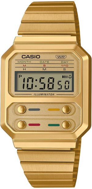 Reloj Unisex Casio Digital A100WEG-9ADF (sin estuche)