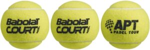 Pelota de Padel Babolat Court (3 unidades)