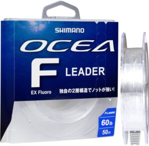 Hilo Monofilamento Shimano Ocean F EX Fluoro Leader 60lb 50m
