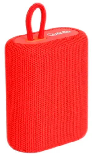 Speaker Quanta QTSPB64 Bluetooth 5W - Rojo