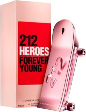 Perfume Carolina Herrera 212 Heroes EDP 80mL - Femenino