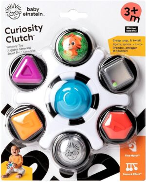 Baby Einstein Juguete Sensorial Curiosity Clutch - 12491