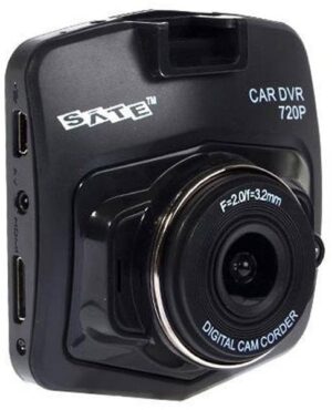 Cámara para Automovil Satellite A-DVR031 de 12MP con Pantalla 2.4" USB/SD/AV/HDMI
