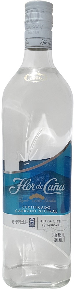 Ron Flor de Caña Ultra Lite 1L