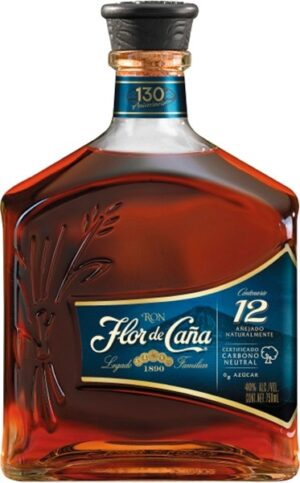 Ron Flor de Caña 12 Ultra Premium 750mL